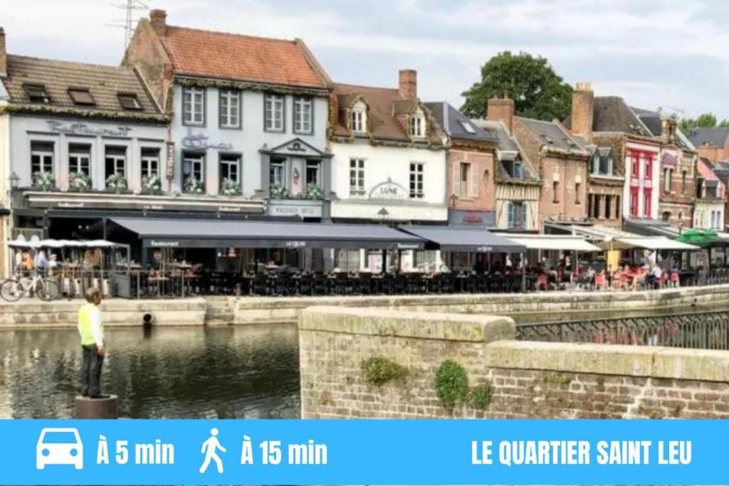 Studio Cosy Gare Amiens Tout Equipe Wifi Netflix 2Pers ภายนอก รูปภาพ